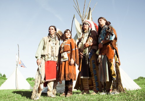 Group of North American indians