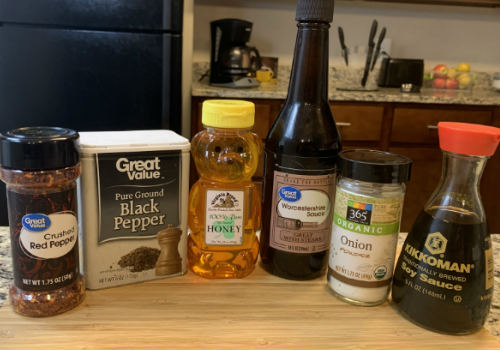 Ingredients for Alton Brown beef jerky