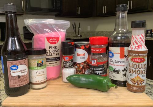 Ingredients for South texas jalapeno jerky