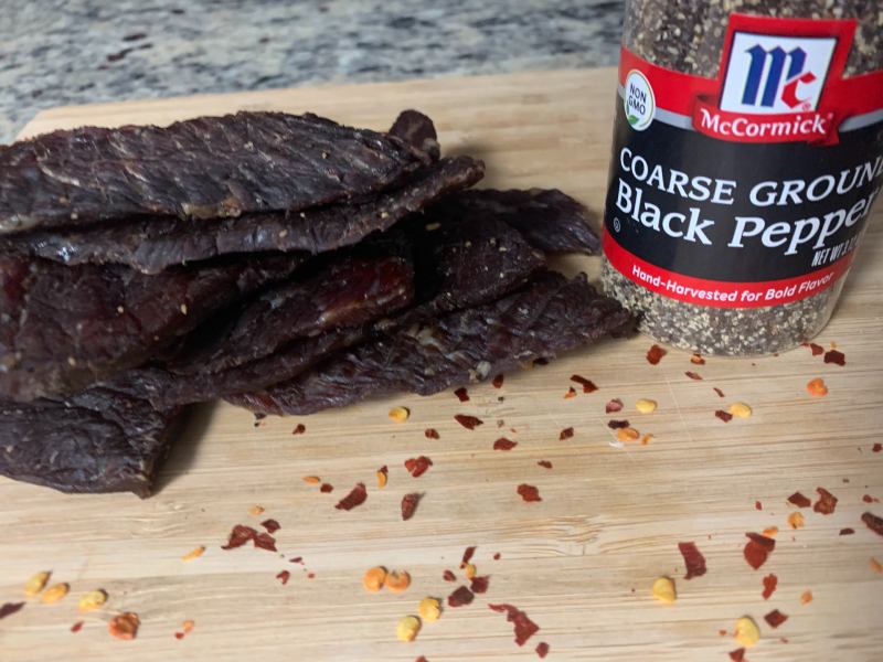Peppered beef jerky recipe