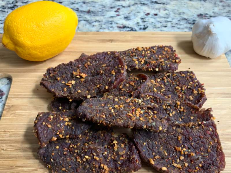 Steak Dry Rub Beef Jerky Recipe