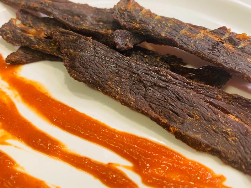 Sweet heat sriracha jerky