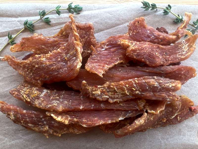 A turkey jerky recipe